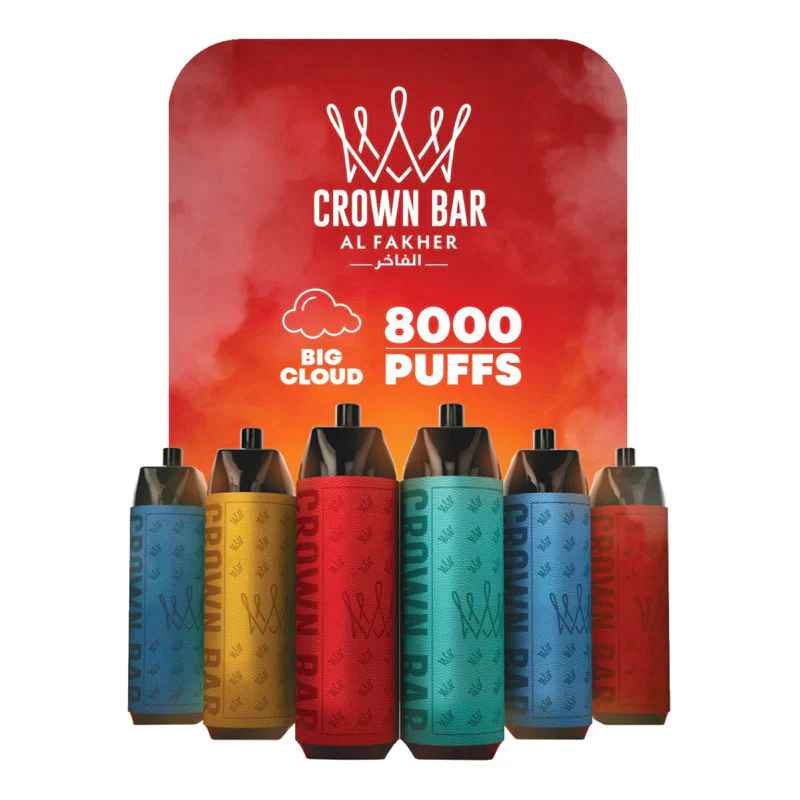 Al Fakher Crown Bar 8000 Puffs Disposable Vape Wholesale