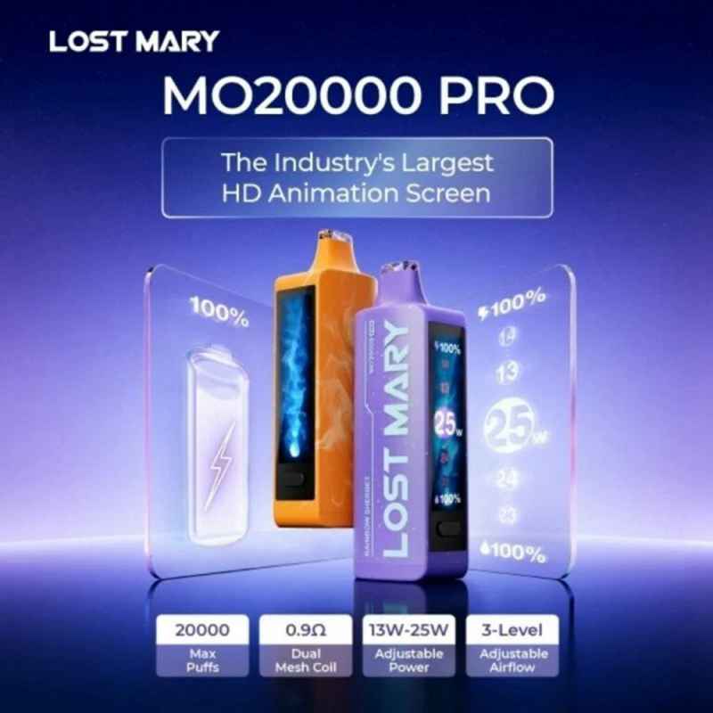 Lost Mary MO20000 Pro Disposable Vape Wholesale 20000 Puffs