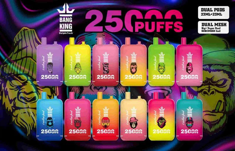 Bang King 25000 Puffs Dual Pods Disposable Vape Wholesale